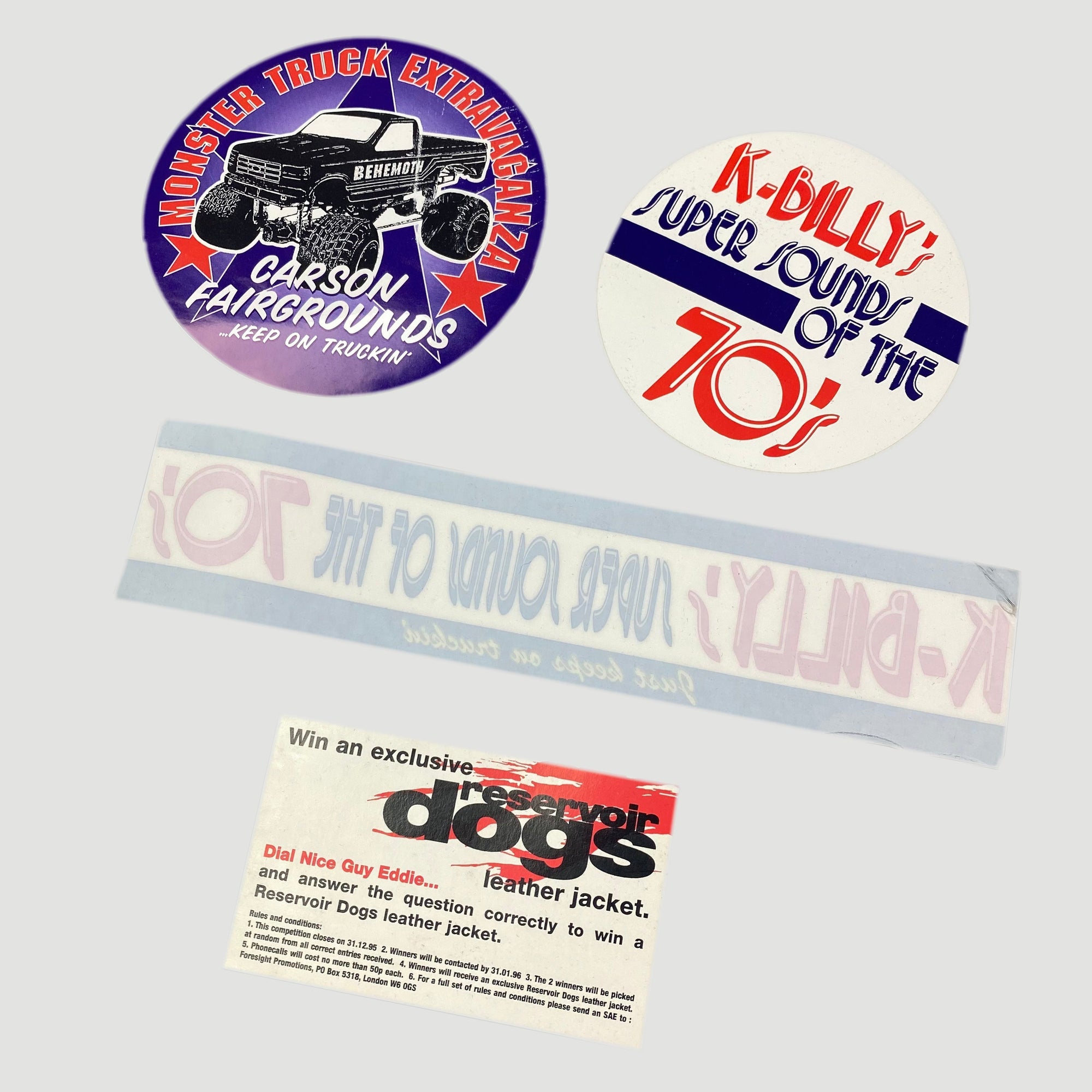 1995 Reservoir Dogs VHS Collectors Box Set