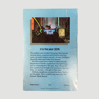 1982 Blade Runner - A Story of the Future