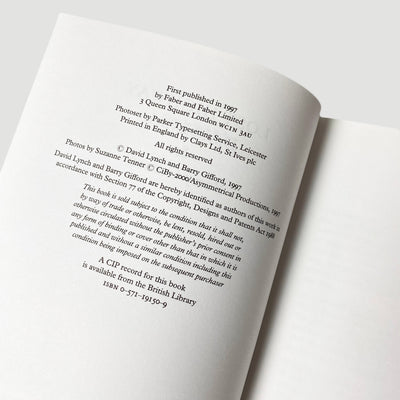 1997 David Lynch & Barry Gifford 'Lost Highway' Screenplay