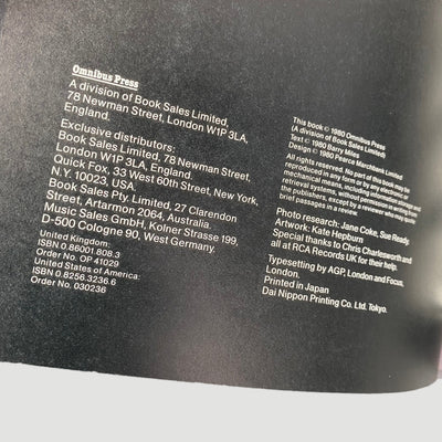 1980 'David Bowie Black Book'