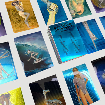 1994 Sorayama II ‘Chromium Creatures’ Card Set