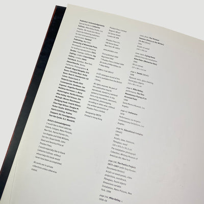 1999 'Mike Kelley' by John Welchman