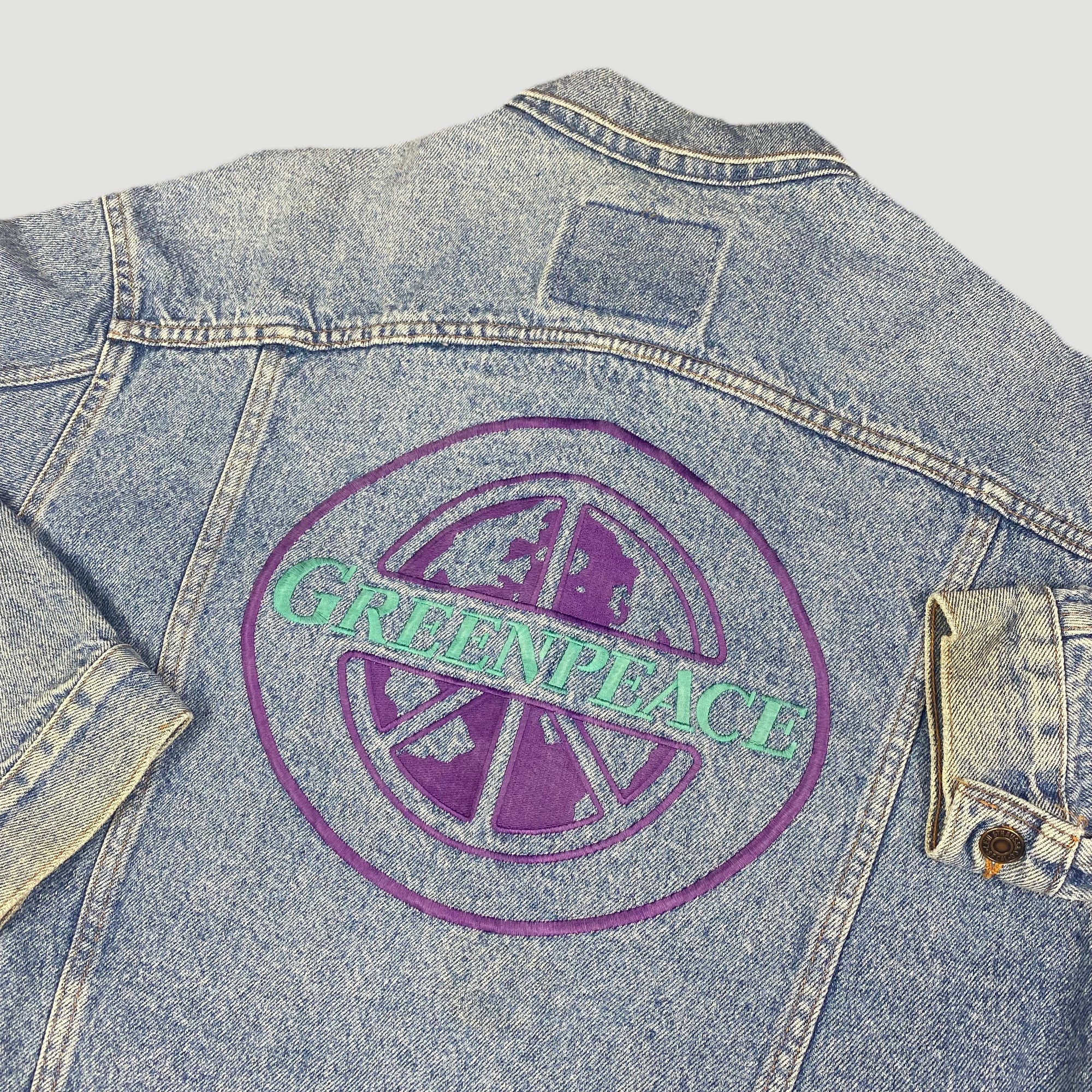 90's Greenpeace Levi Denim Jacket