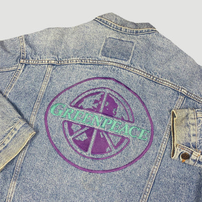 90's Greenpeace Levi Denim Jacket