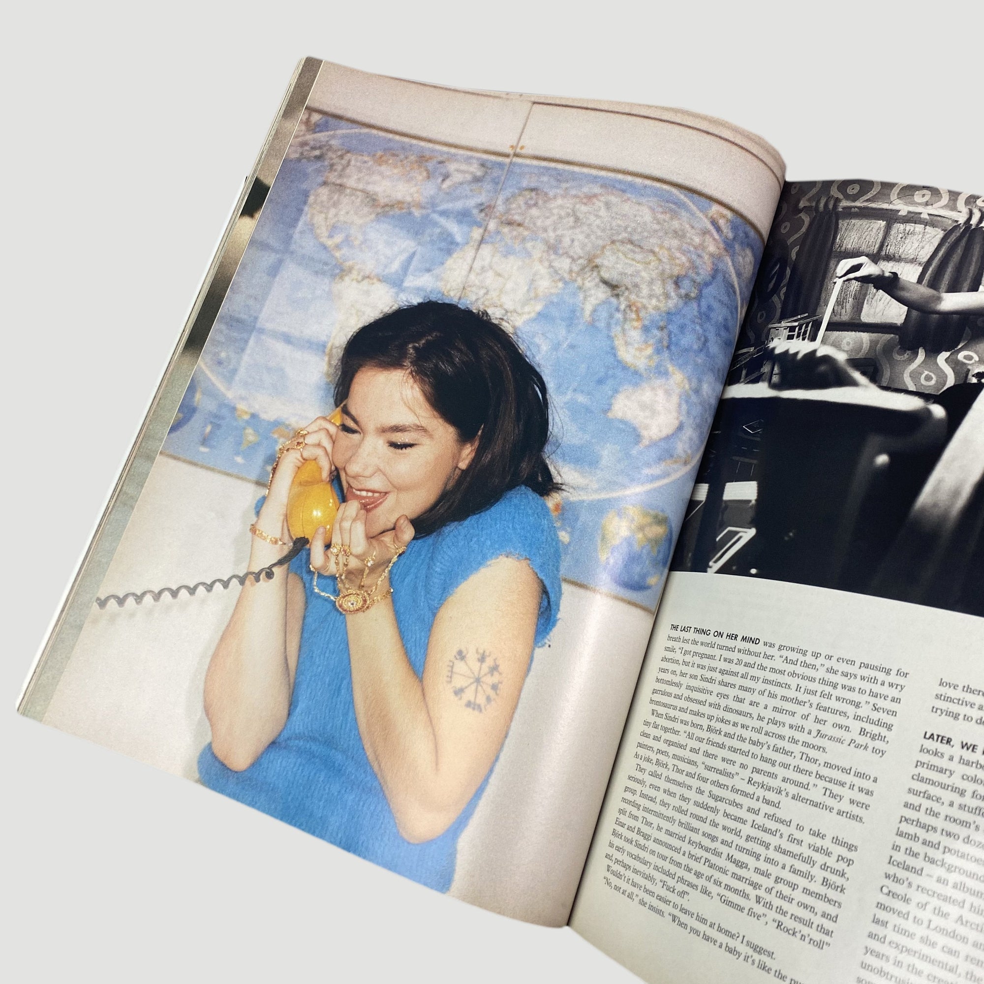 1993 The Face Magazine Björk 'Debut' Issue