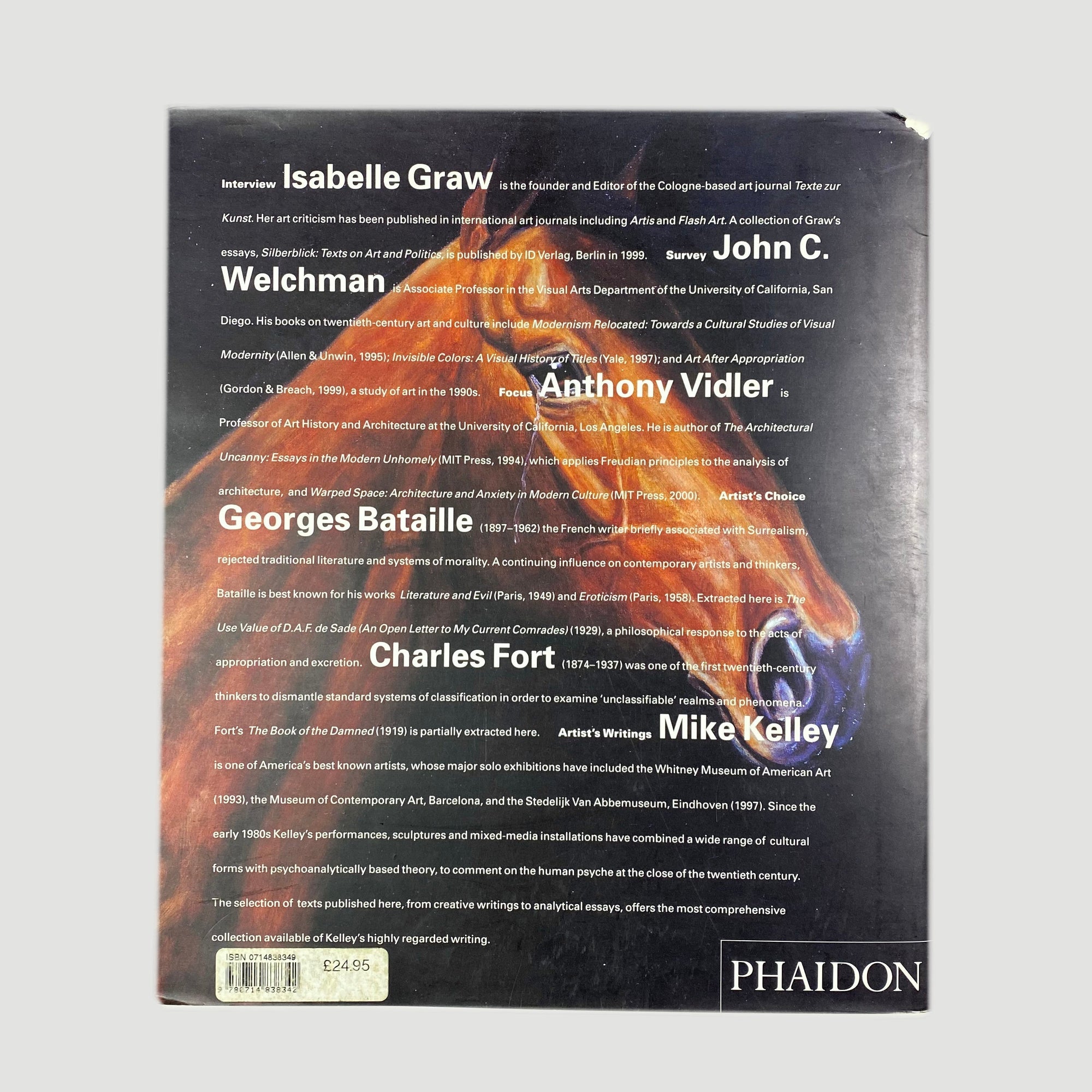 1999 'Mike Kelley' by John Welchman