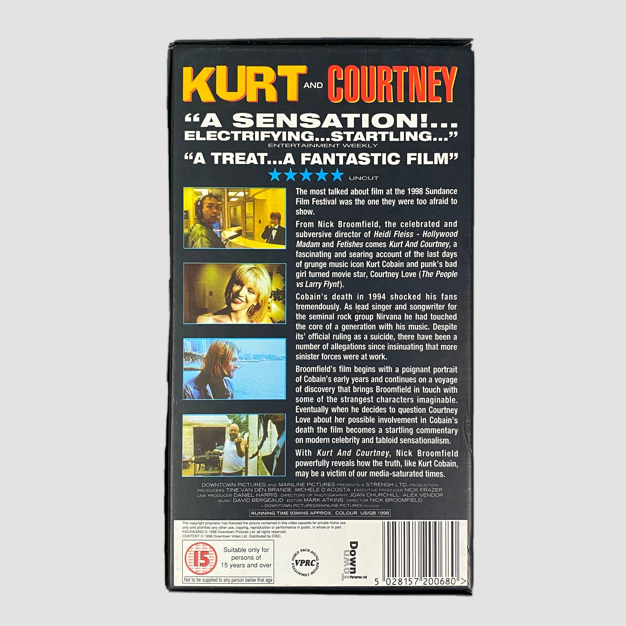1998 Kurt and Courtney VHS