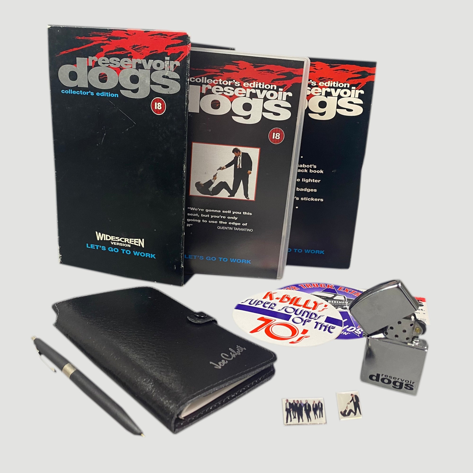 1995 Reservoir Dogs VHS Collectors Box Set