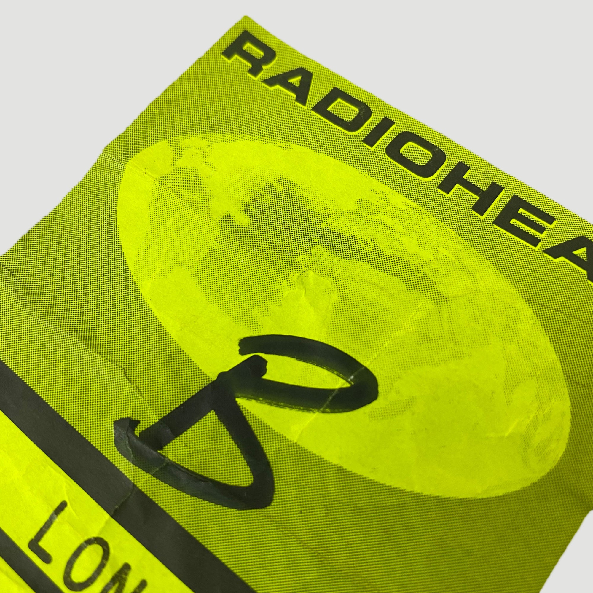 1995 Radiohead The Bends Tour AAA Pass