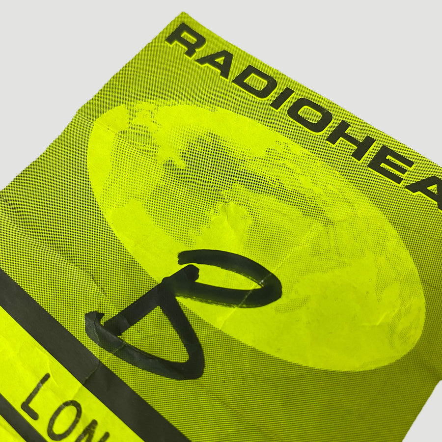 1995 Radiohead The Bends Tour AAA Pass