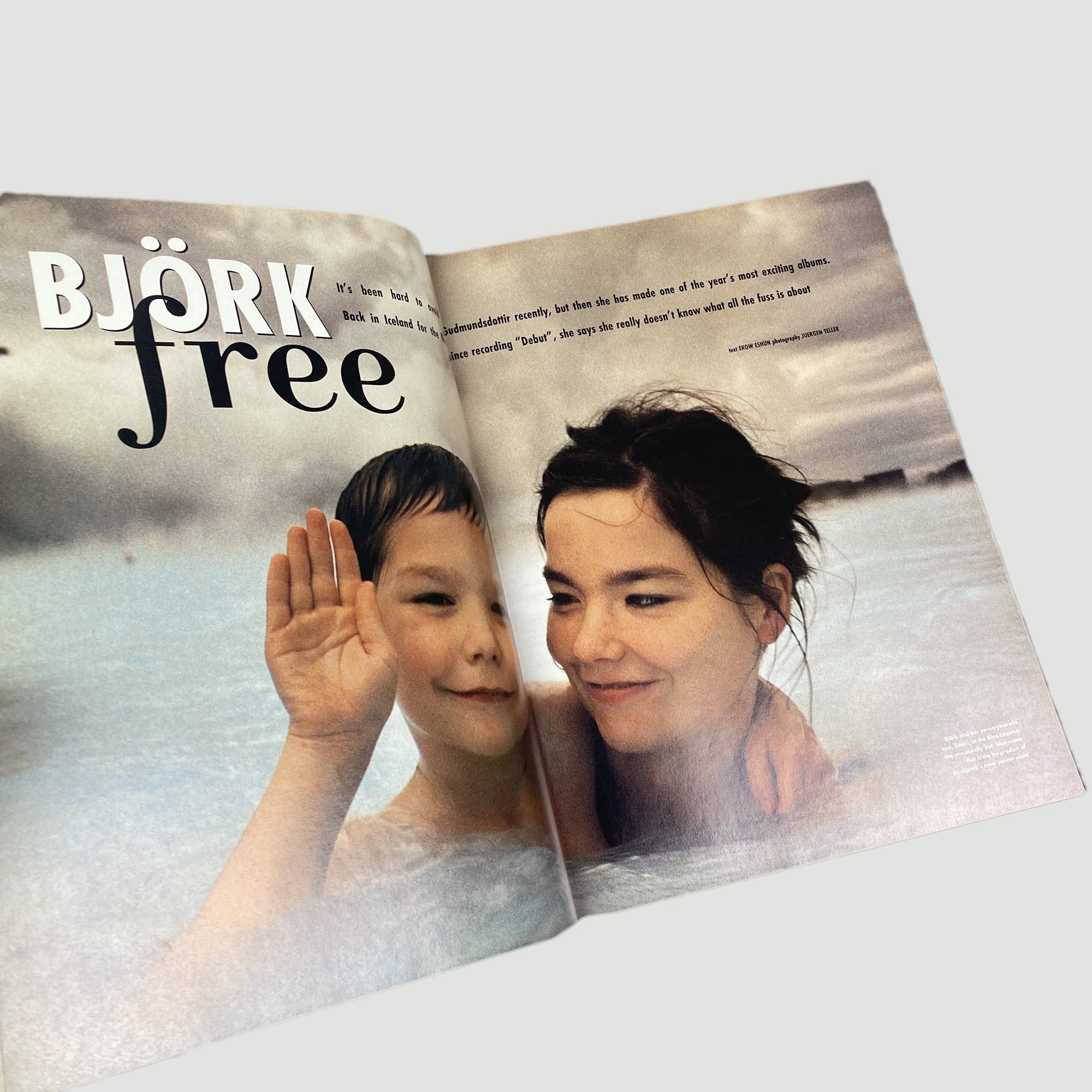 1993 The Face Magazine Björk 'Debut' Issue