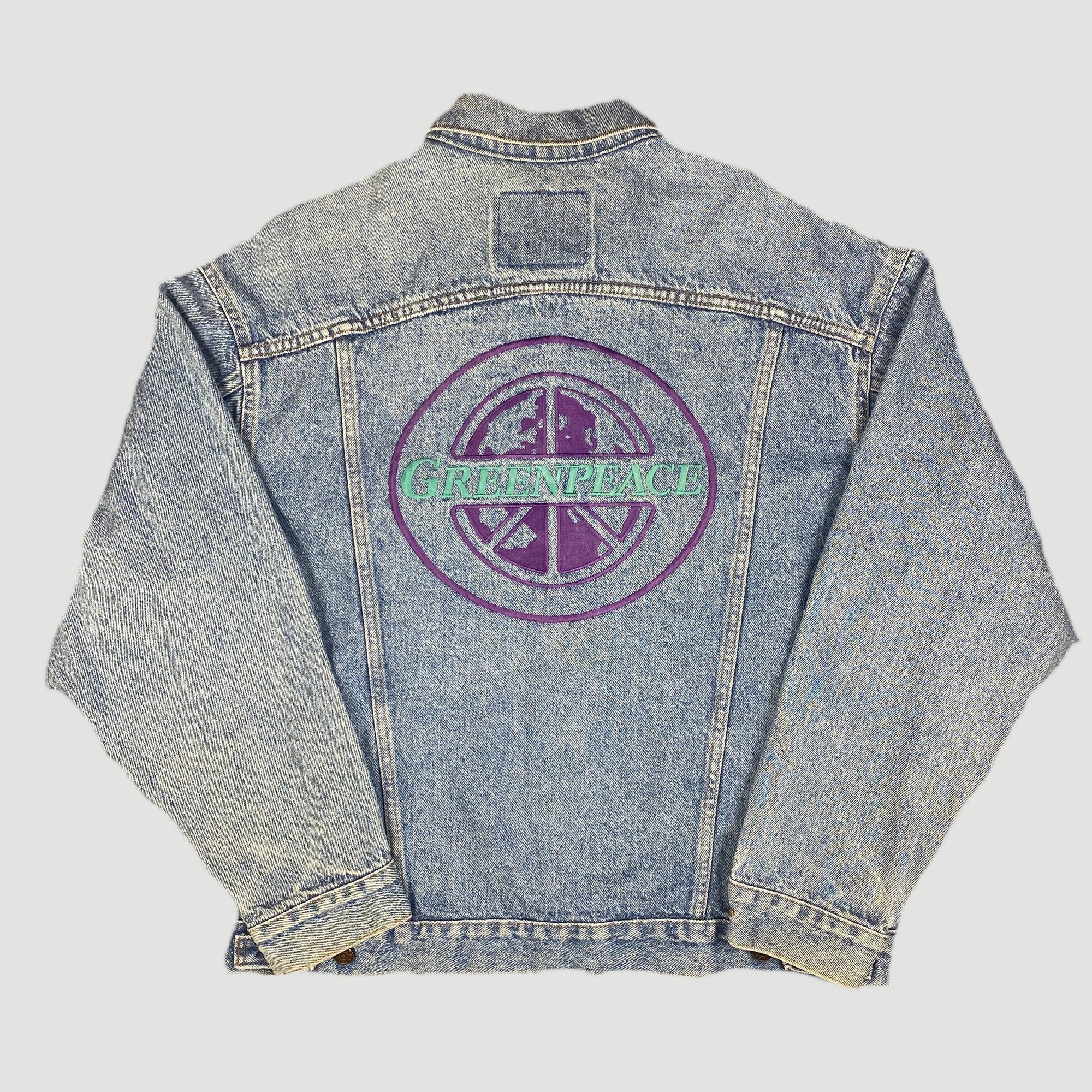 90's Greenpeace Levi Denim Jacket