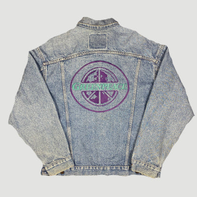 90's Greenpeace Levi Denim Jacket