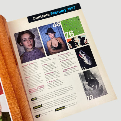 1997 The Face Magazine 'Chloe Sevigny' Issue