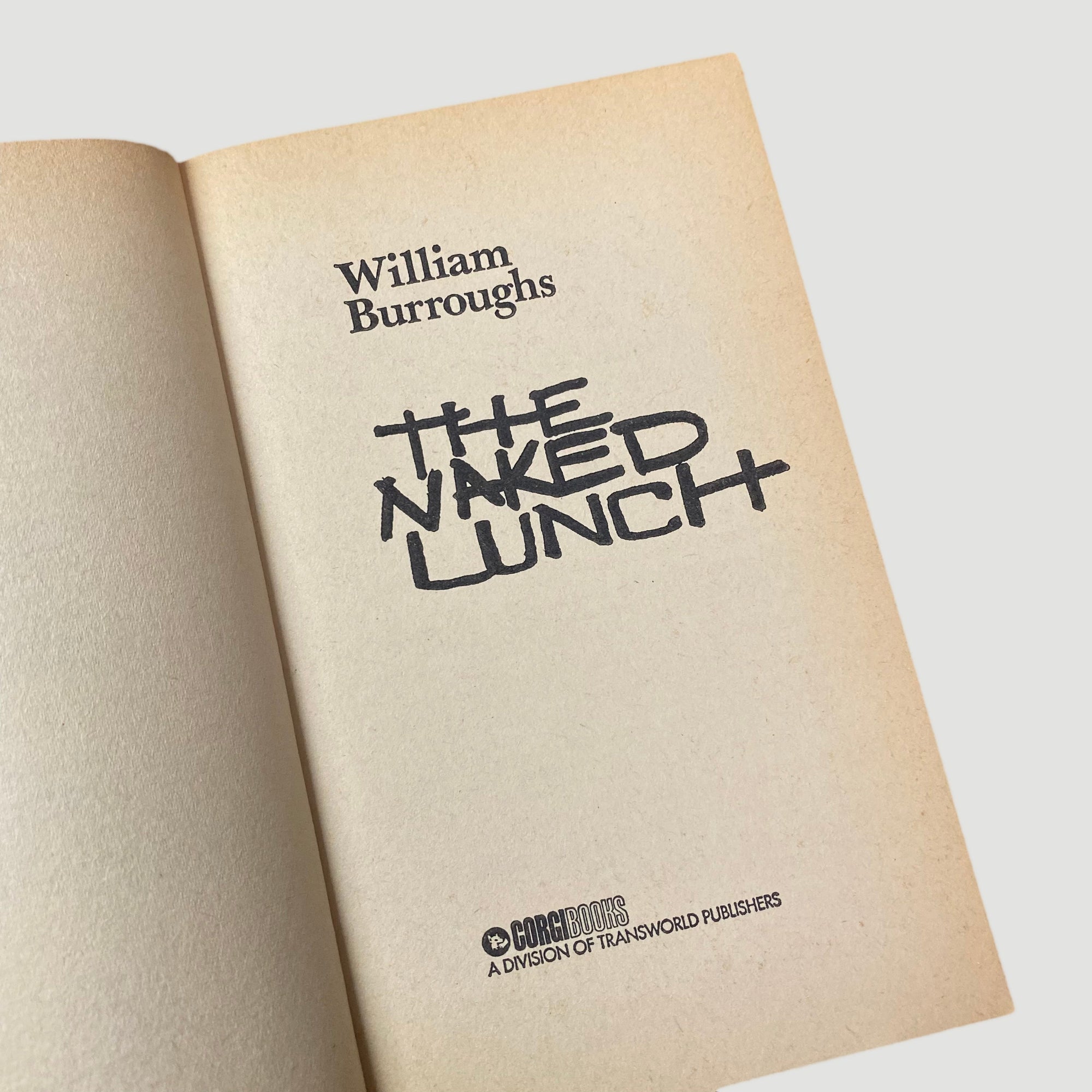 1969 William Burroughs Naked Lunch Corgi Edition