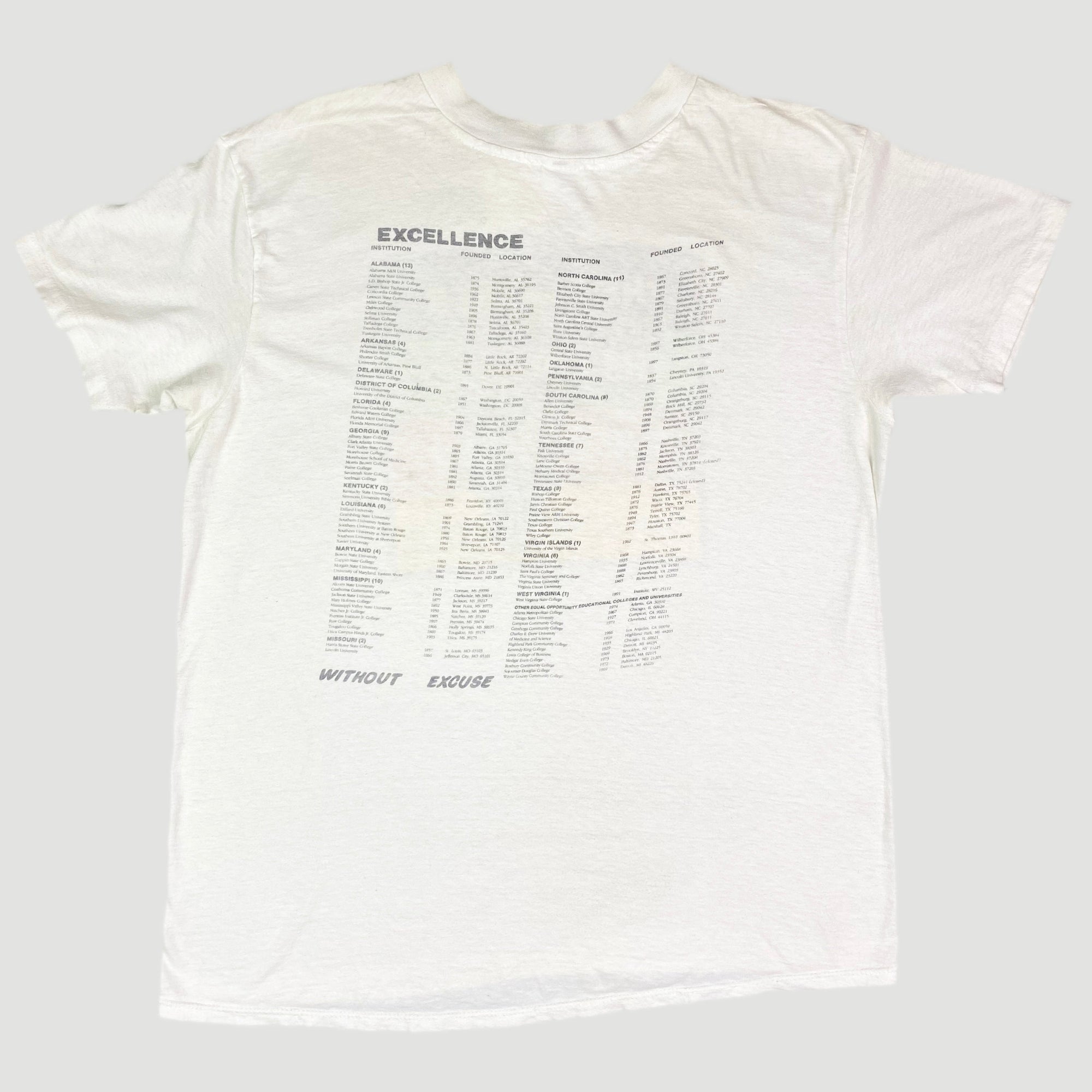 80's The Blacker The College... T-Shirt