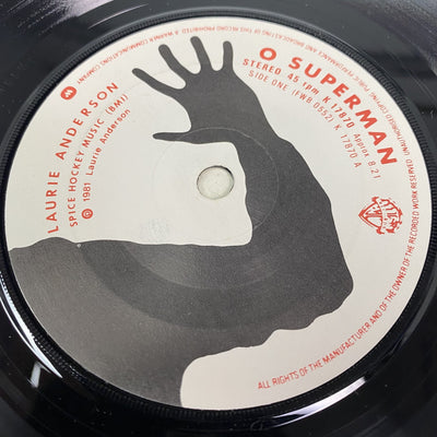 1981 Laurie Anderson 'O Superman' 7" Single