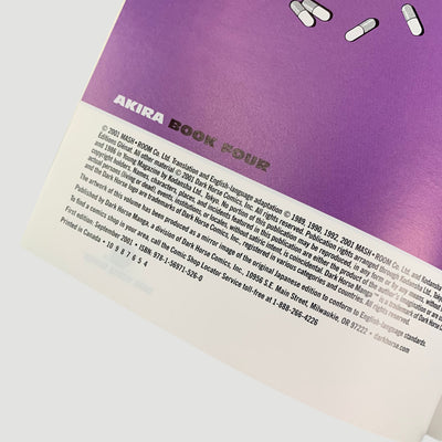 2001 Katsuhiro Otomo 'Akira 4' 1st Ed.