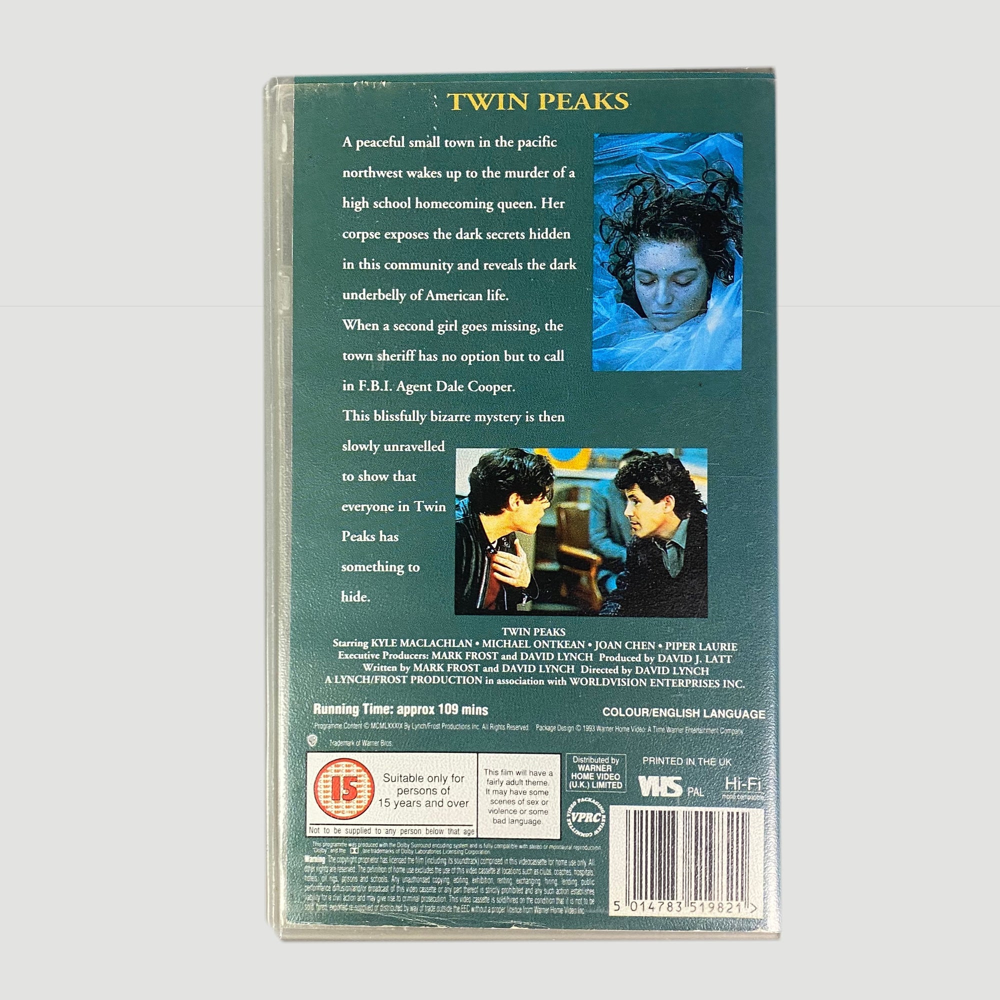 1990 Twin Peaks Feature Length Episode VHS