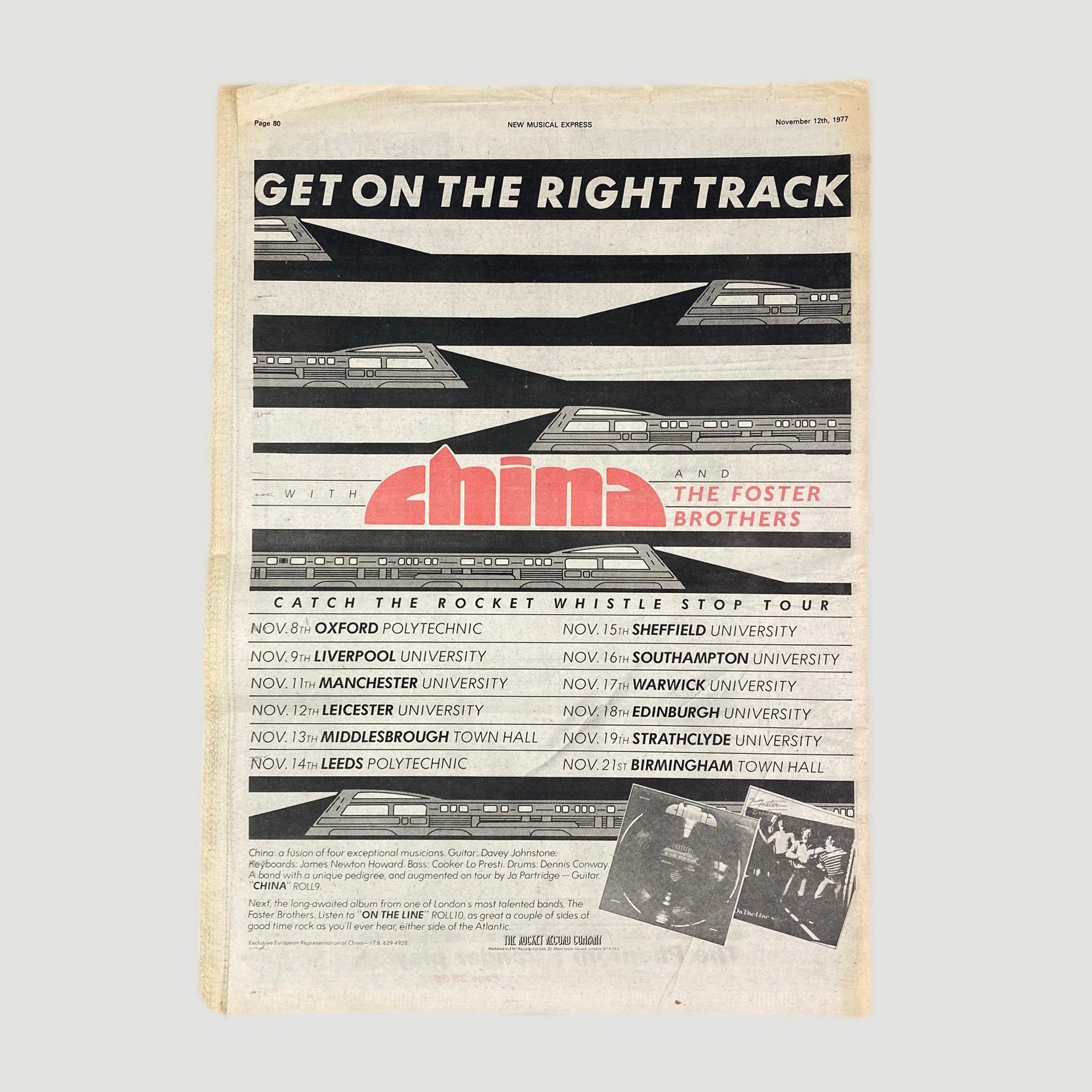 1977 NME Magazine David Bowie Heroes Issue