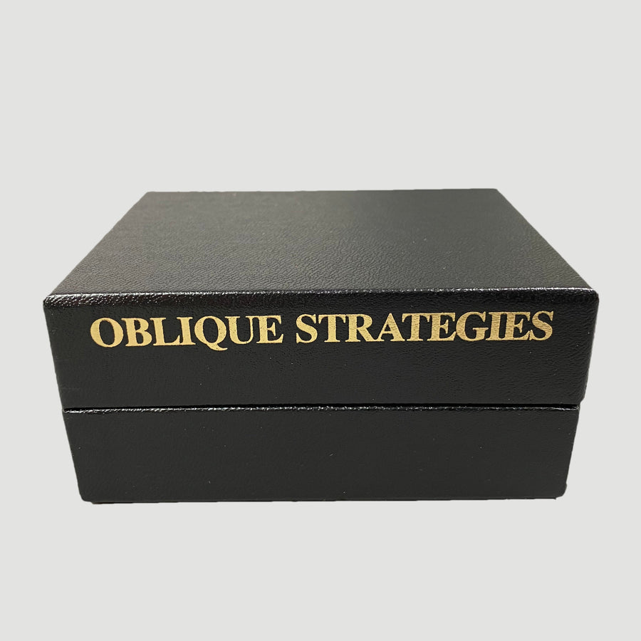 2001 Brain Eno / Peter Schmidt 'Oblique Strategies' Card Set