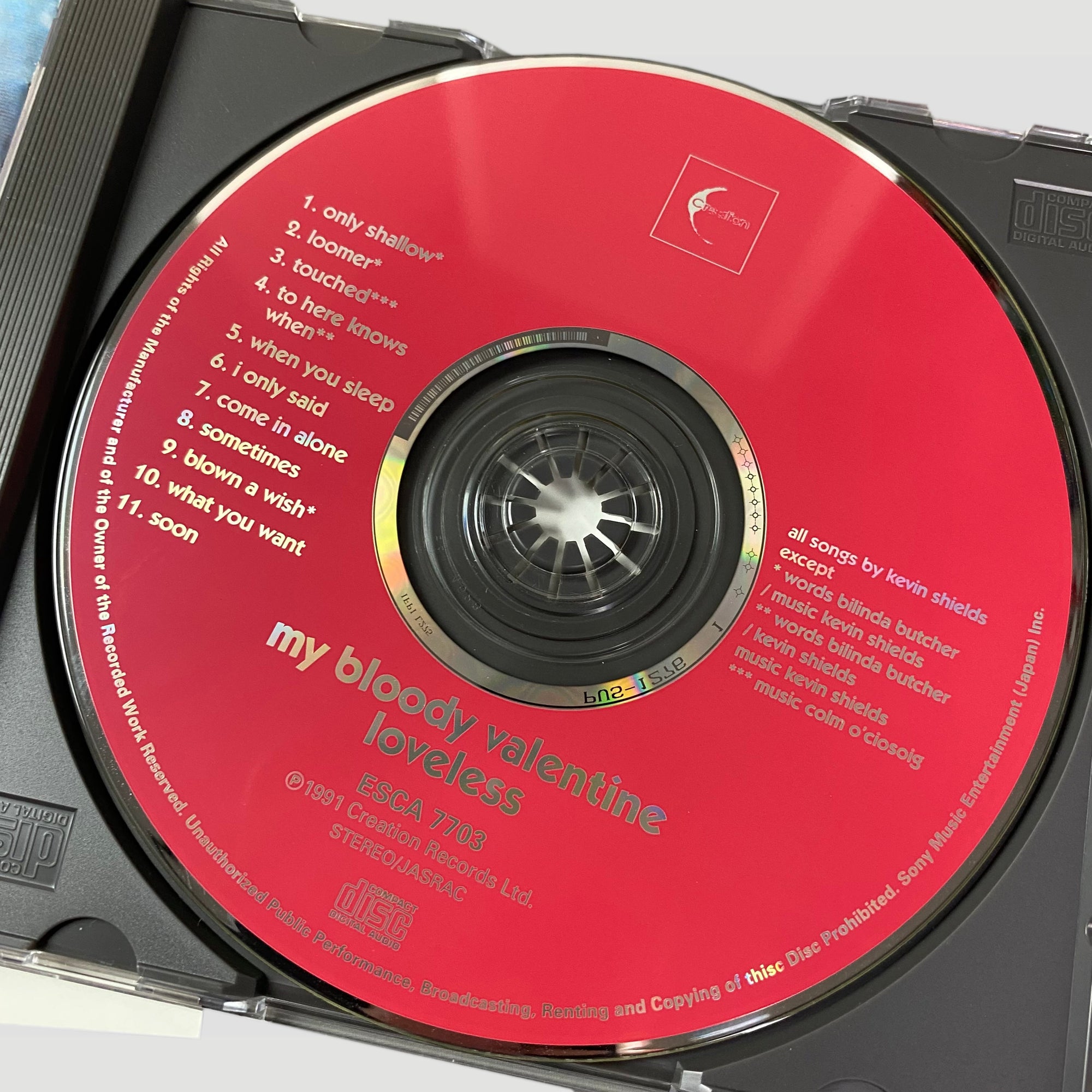 90's My Bloody Valentine Loveless Japanese CD