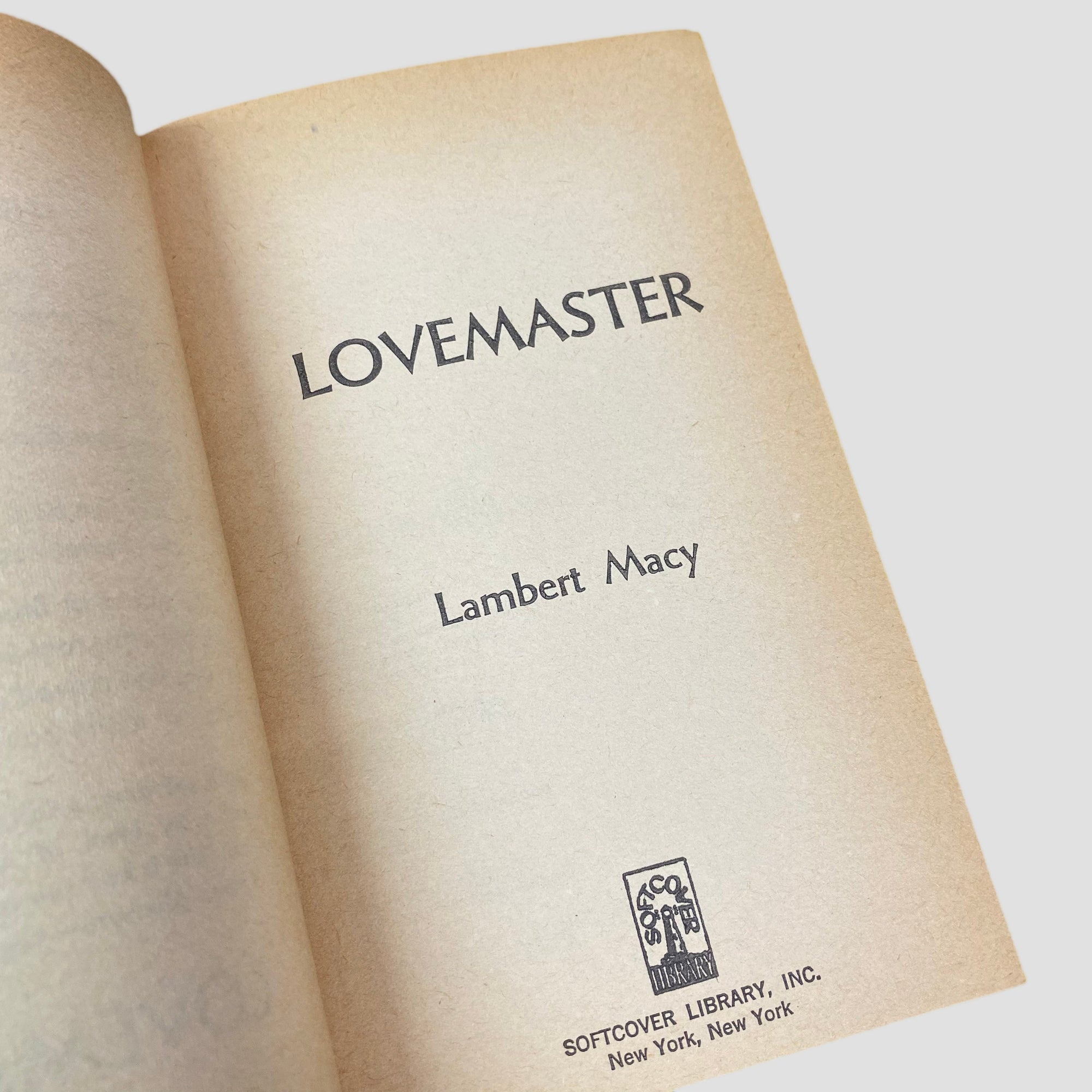 1967 Lovemaster by Lambert Macy