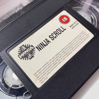 1995 Ninja Scroll Manga VHS