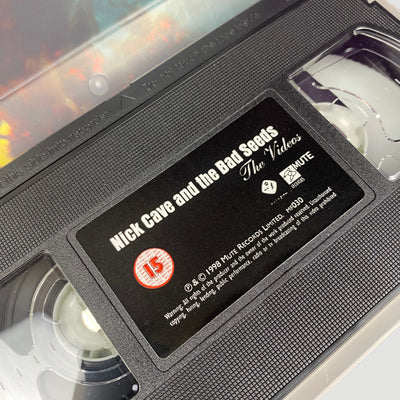 1998 Nick Cave & The Bad Seeds 'The Videos' VHS