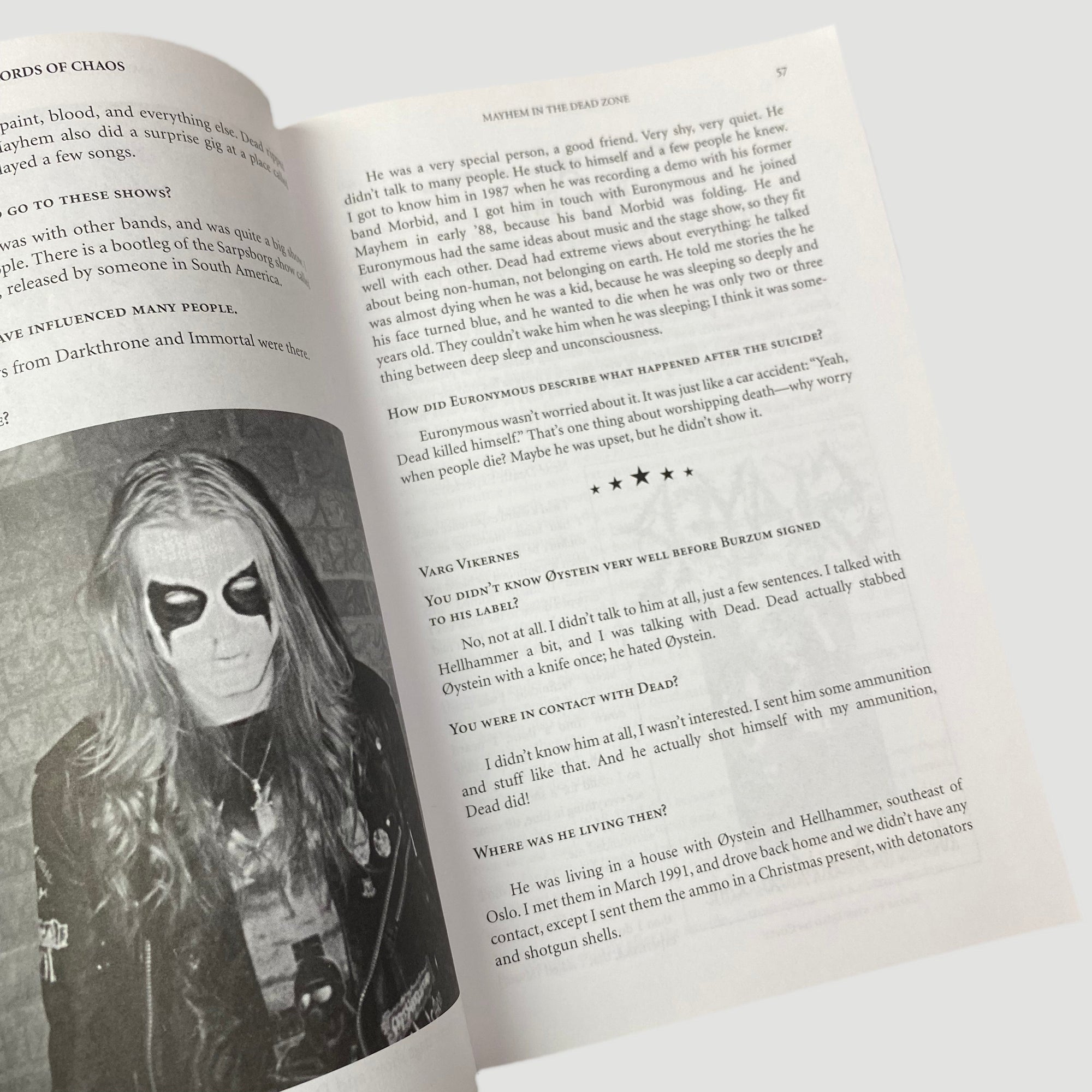 1998 'Lords of Chaos'..Rise of the Satanic Metal Underground 1st Ed.