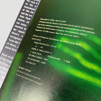 1994 David Lynch 'Images' (First Edition)