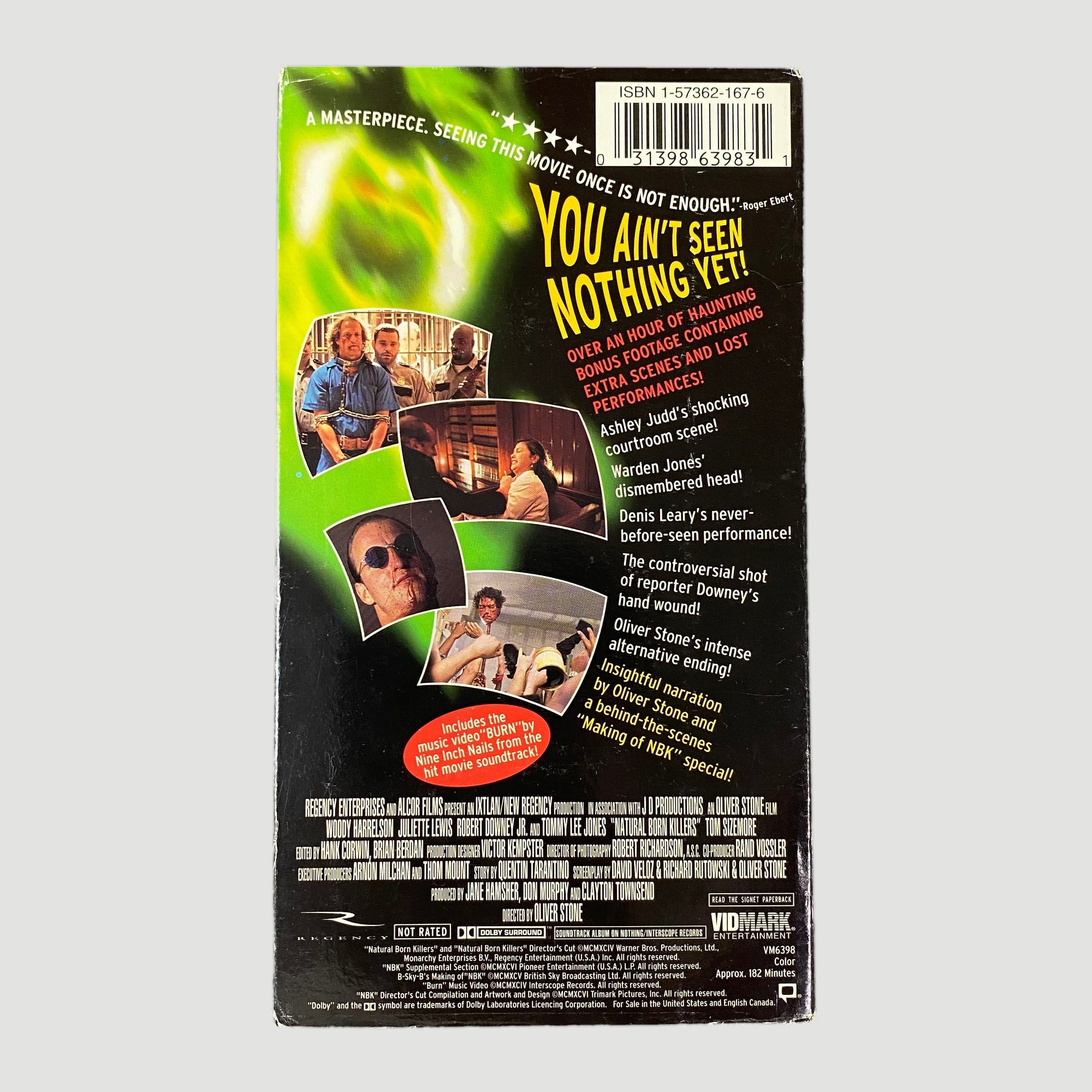 1995 Natural Born Killers Double VHS Set