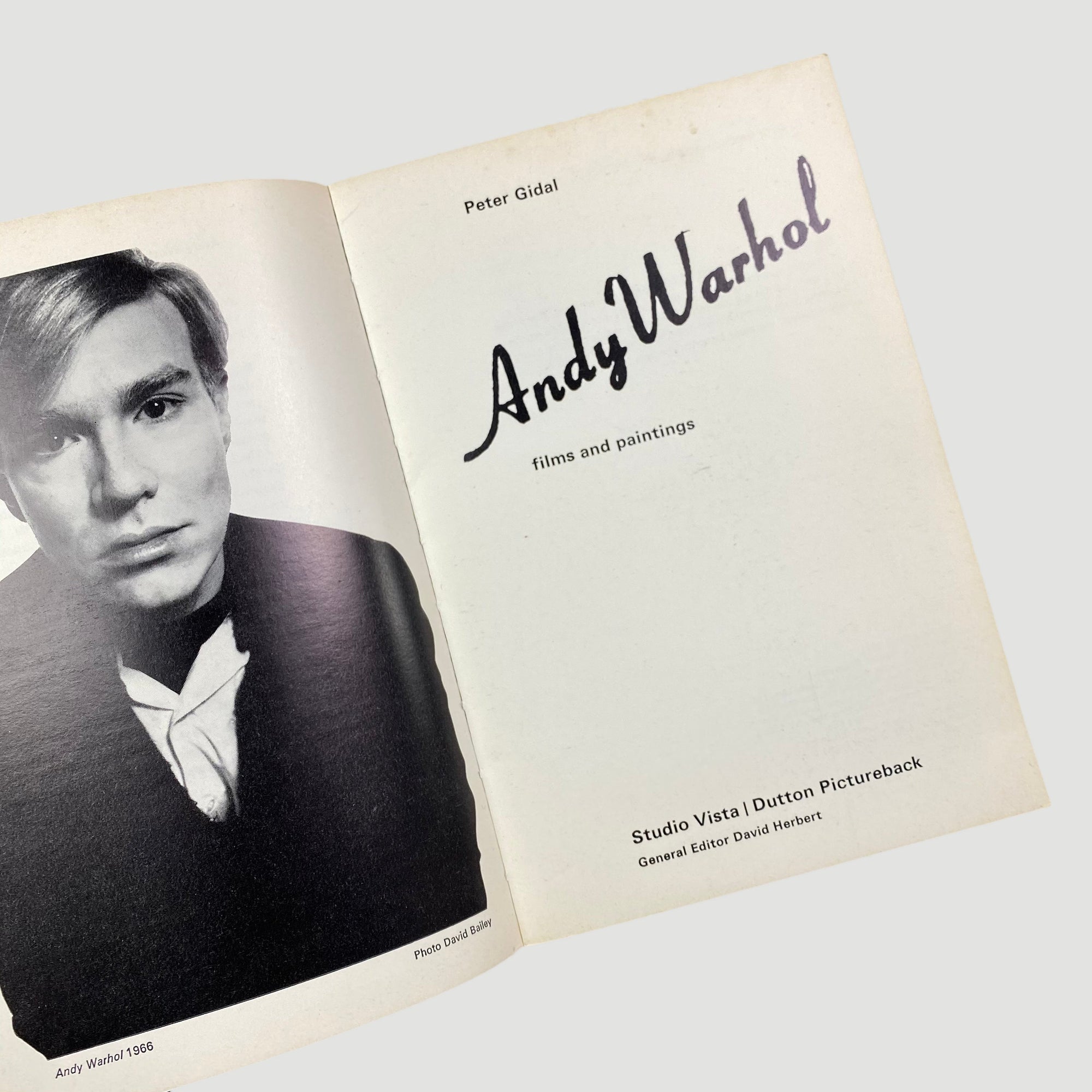 1971 ‘Andy Warhol: Films and Paintings’ 1st Ed.