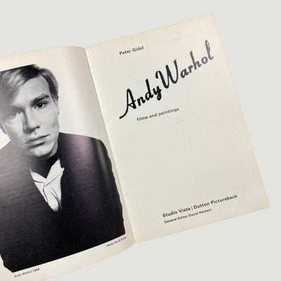 1971 ‘Andy Warhol: Films and Paintings’ 1st Ed.