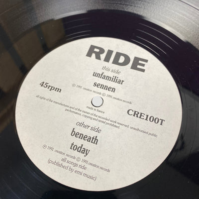 1991 Ride Today Forever 12" Vinyl EP