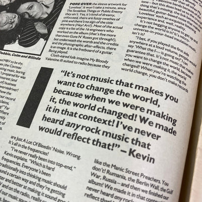 1991 My Bloody Valentine Loveless Release NME