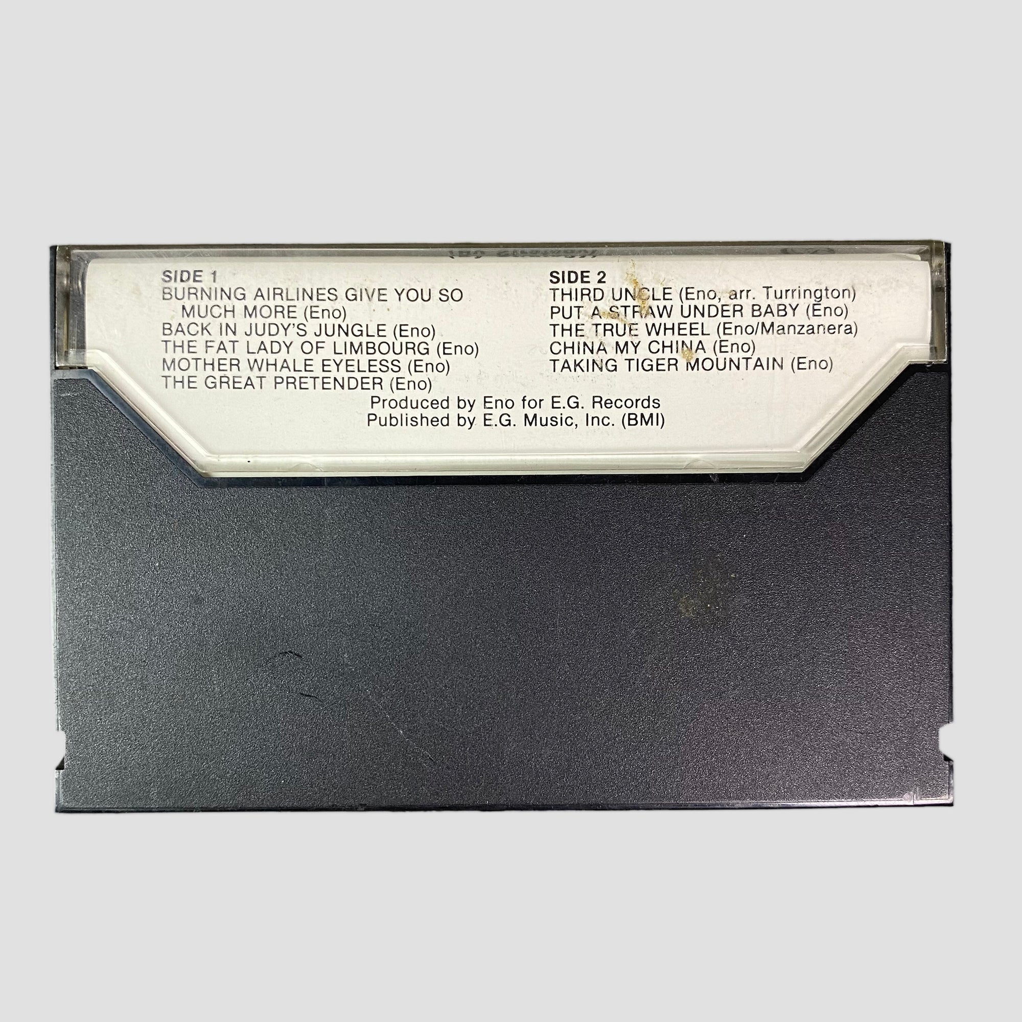 1980 Brian Eno Taking Tiger Mountain Cassette