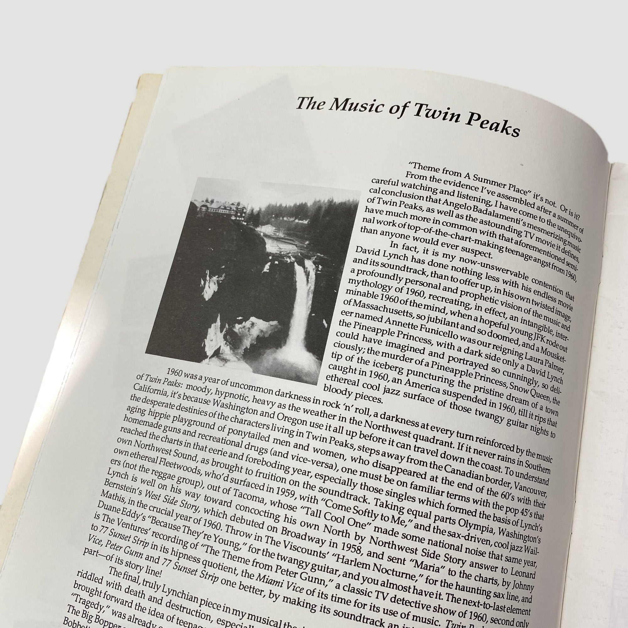 1990 Twin Peaks Piano/Vocal/Guitar Songbook