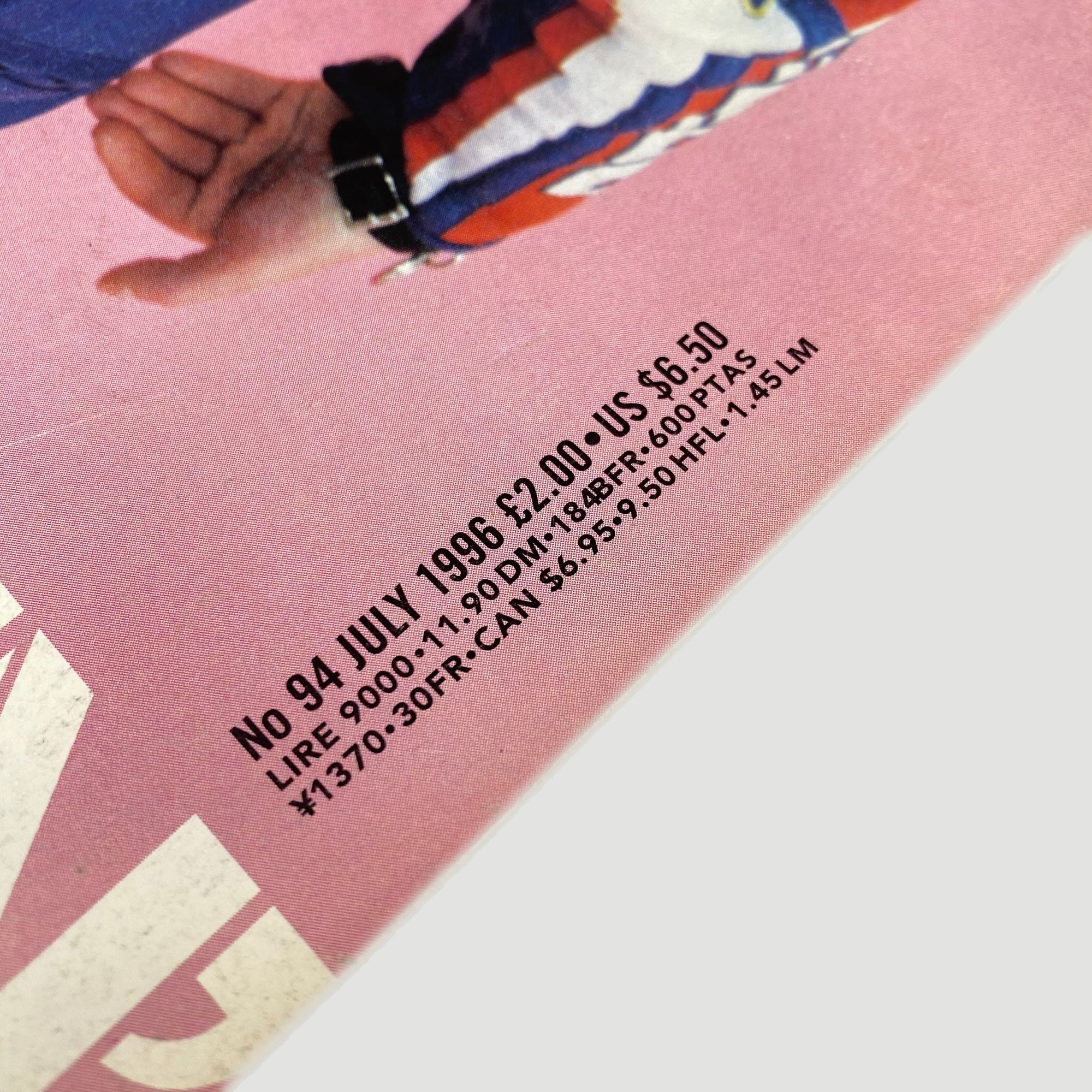 1996 The Face Magazine ‘The Prodigy’ Issue