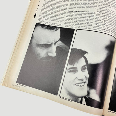 1983 The Face Magazine 'New Order’ Issue