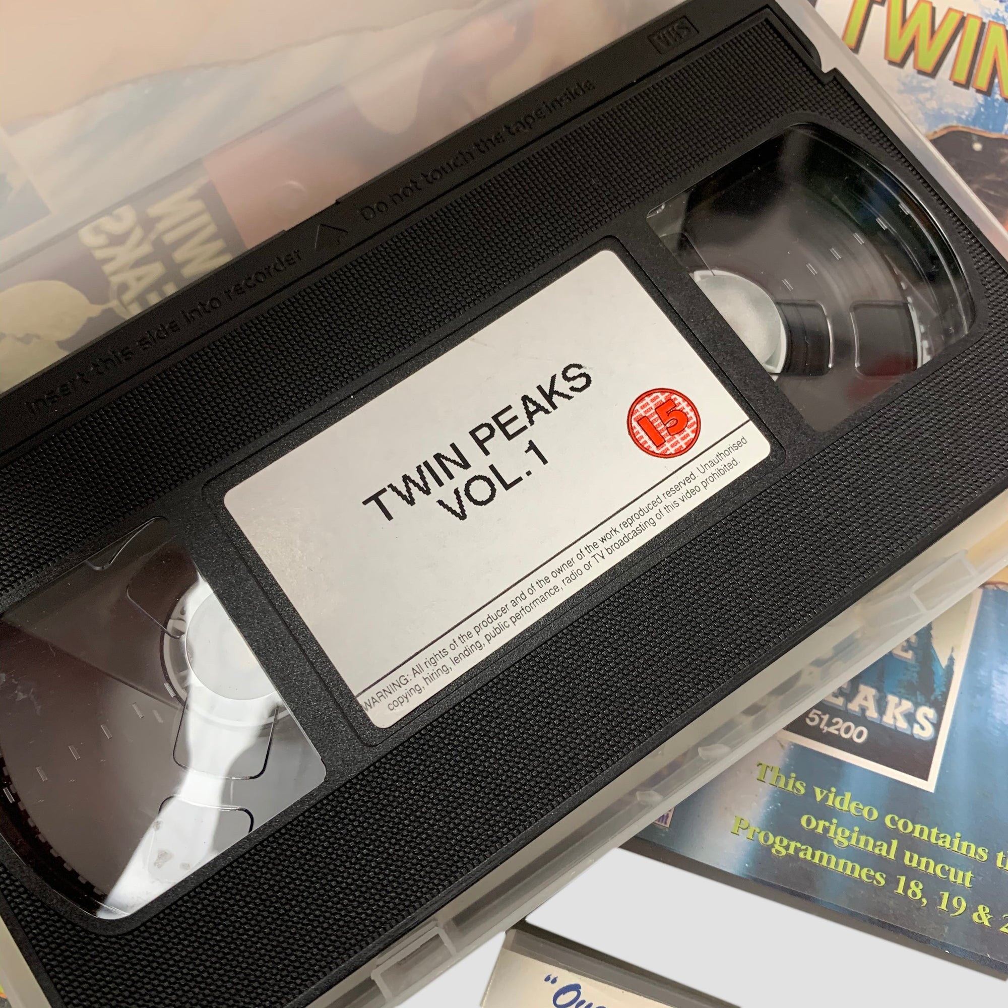 90's Twin Peaks Series 1 & 2 VHS (Boxed Full Set)