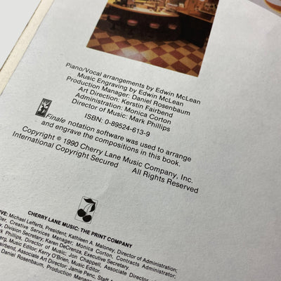 1990 Twin Peaks Piano/Vocal/Guitar Songbook