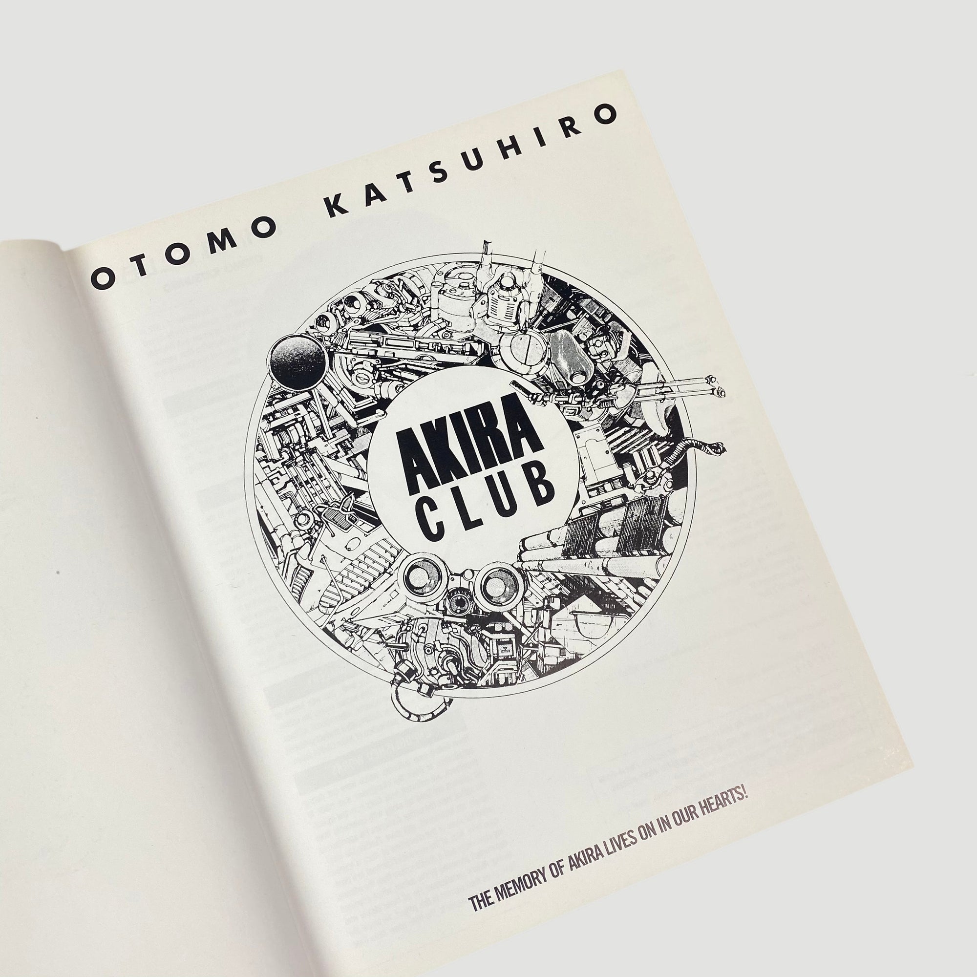 2007 Katsuhiro Otomo 'Akira Club'