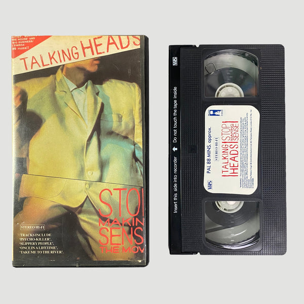 80's Talking Heads Promo 'Stop Making Sense' VHS