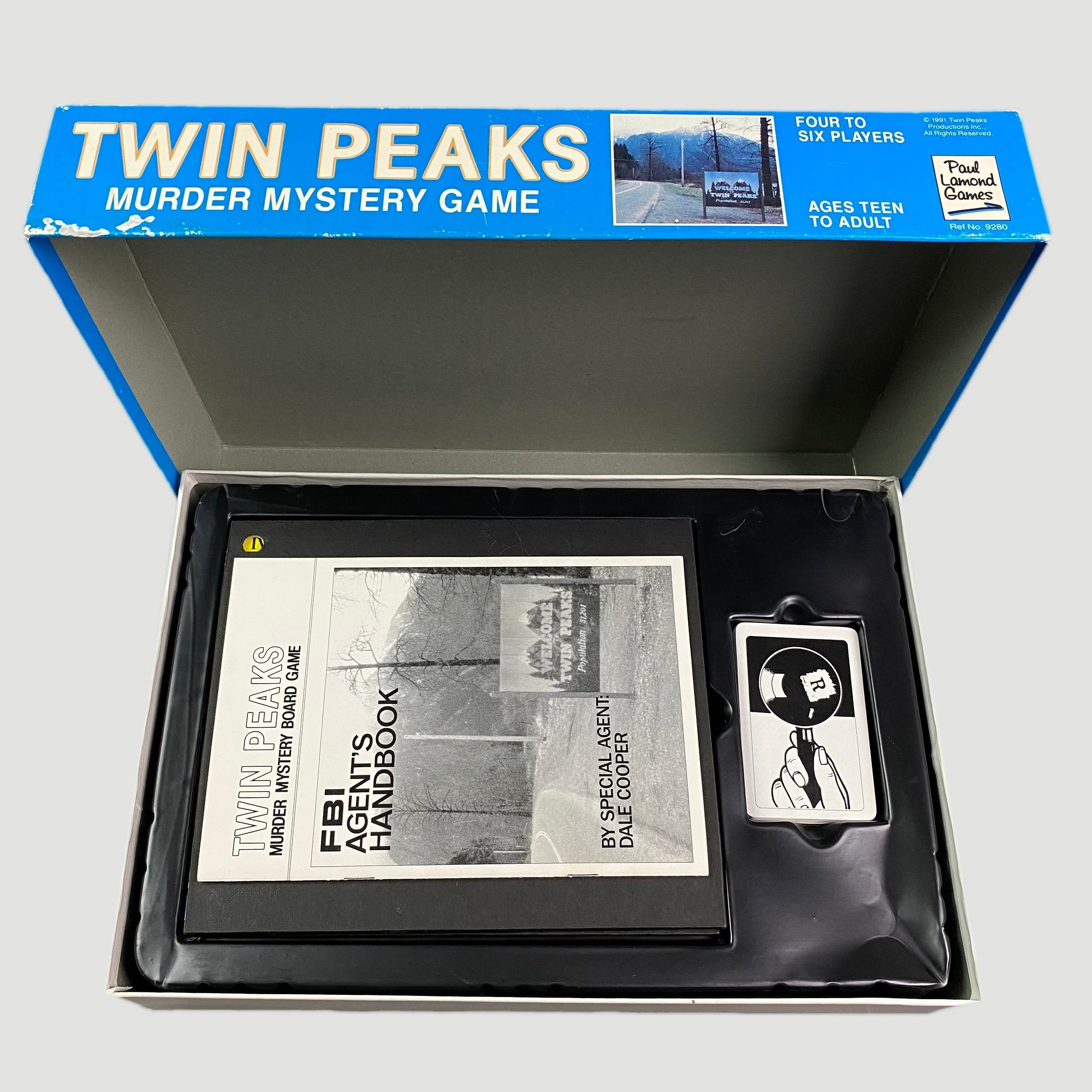 1990 Twin Peaks Murder Mystery Board Game