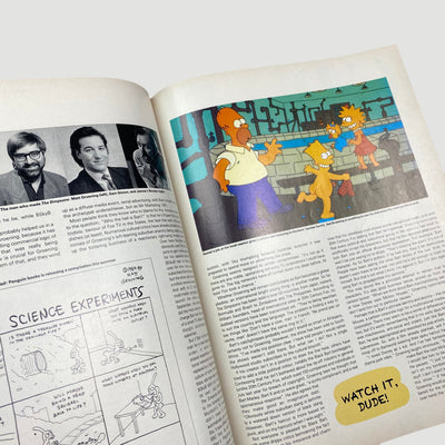 1991 The Face Magazine Bart Simpson Issue