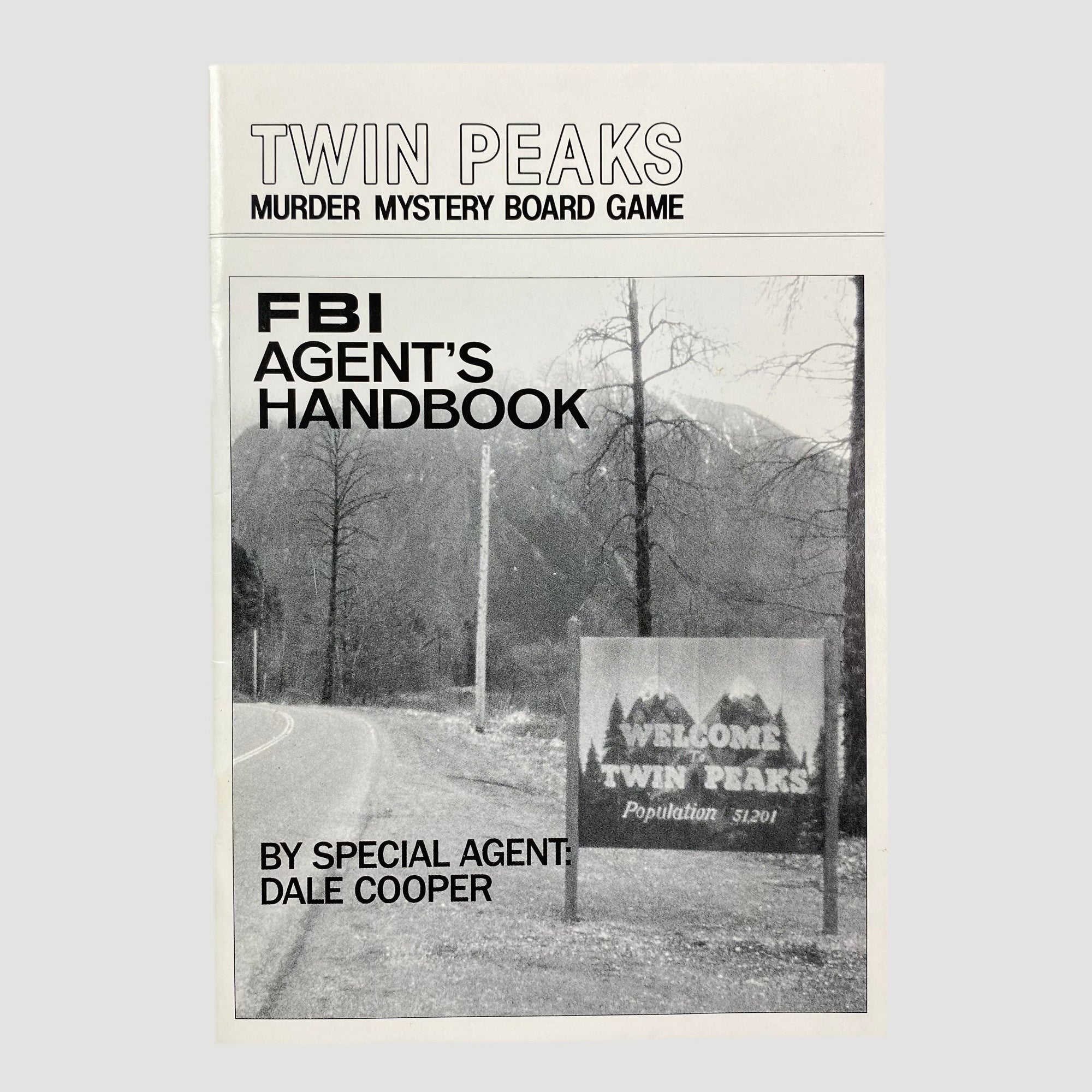 1990 Twin Peaks Murder Mystery Board Game