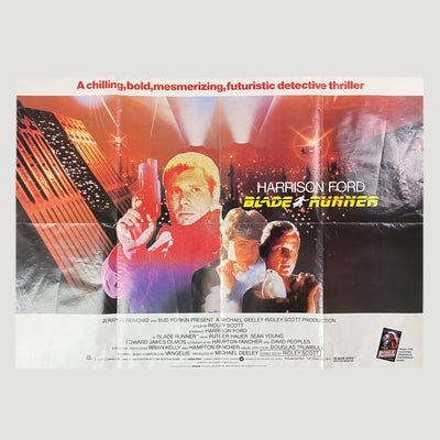 1982 Blade Runner Official Poster Magazine