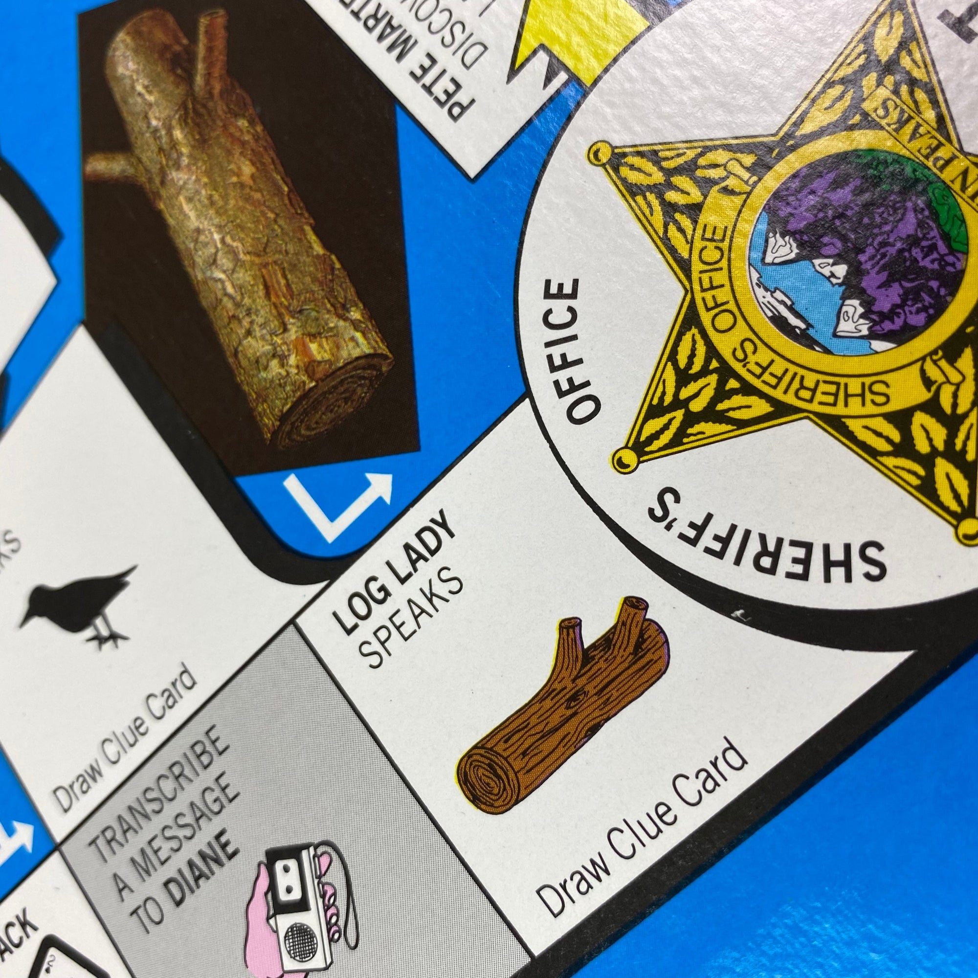 1990 Twin Peaks Murder Mystery Board Game