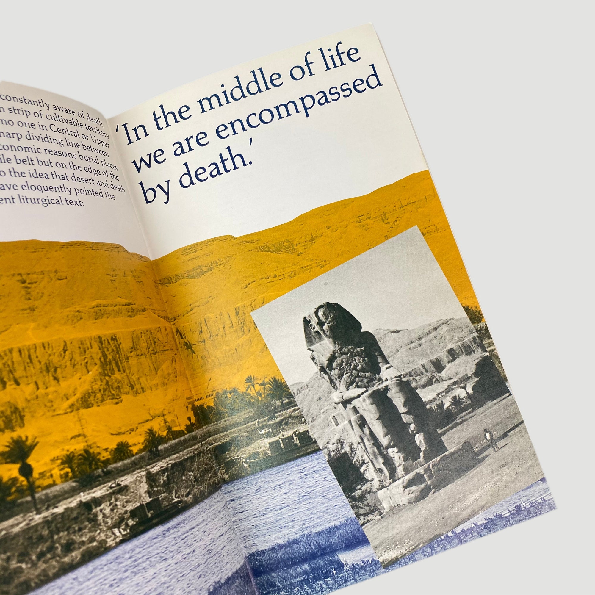 1987 Philip Glass 'Akhnaten' Opera Program